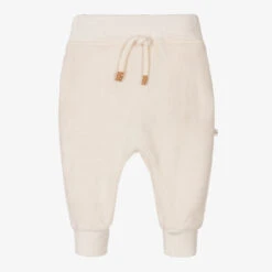 1 + In The Family Ivory Terry Towelling Joggers
