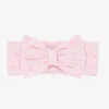A Dee Girls Pink Cotton Headband