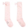 A Dee Girls Pink Diamanté Socks