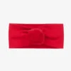A Dee Girls Red Pom-Pom Headband