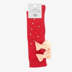 A Dee Red & Gold Bow Socks -Deals Whimsy Collection Store a dee red gold bow socks 472733 127da64357b403382e08f0792695118e9d65c644