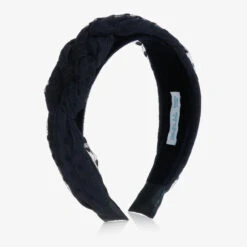 Abel & Lula Girls Blue Plaited Hairband