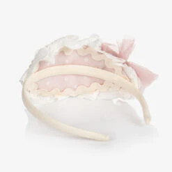 Abuela Tata Girls Ivory & Pink Tulle Bow Hairband -Deals Whimsy Collection Store abuela tata girls ivory pink tulle bow hairband 486245 6b87bc3e1af4de6ad053ee7c6ba590eff71d1c9d