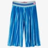 Agatha Ruiz De La Prada Girls Blue Velour Culottes