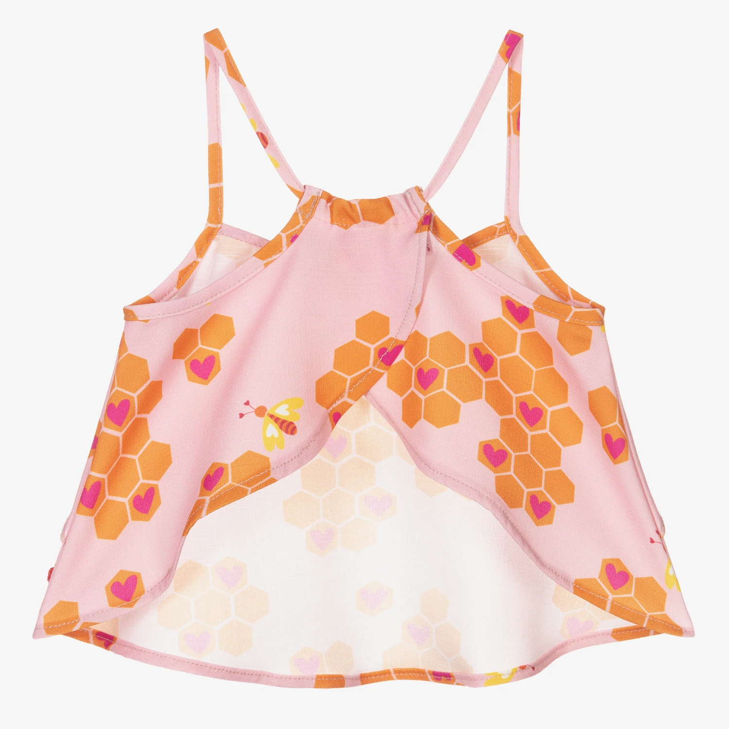 Agatha Ruiz De La Prada Girls Pink Bee Top 2 Agatha Ruiz De La Prada Girls Pink Bee Top - Image 2