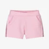 Agatha Ruiz De La Prada Girls Pink Cotton Shorts