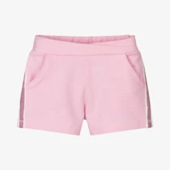 Agatha Ruiz De La Prada Girls Pink Cotton Shorts