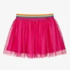 Agatha Ruiz De La Prada Girls Pink Tulle Skirt