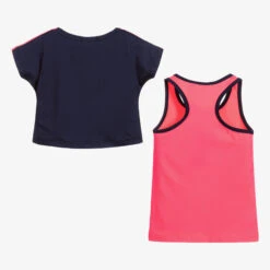 AIGNER Blue & Pink Sports Top Set -Deals Whimsy Collection Store aigner blue pink sports top set 325112 ee59b4d5841f31a7ae5600ebb828d6b6a4fa39c5