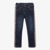 AIGNER Girls Blue Stretch Denim Jeans