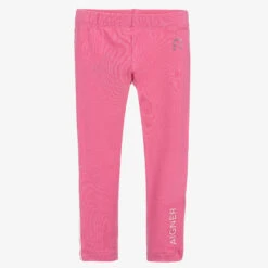 AIGNER Girls Cotton Jersey Leggings