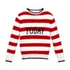 Alberta Ferretti Red Cotton Today Sweater