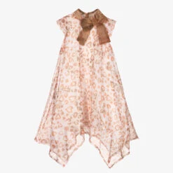 Alviero Martini Beige Leopard Long Dress