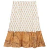 Alviero Martini Beige Viscose Geo Map Skirt