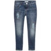 Alviero Martini Girls Blue Geo Map Jeans