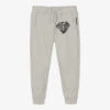Andorine Girls Grey Cotton Joggers