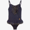 Angel's Face Blue Frill Swimsuit (UPF50+)