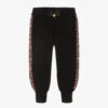 Angel's Face Girls Black Cotton Joggers