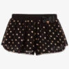 Angel's Face Girls Black & Gold Shorts