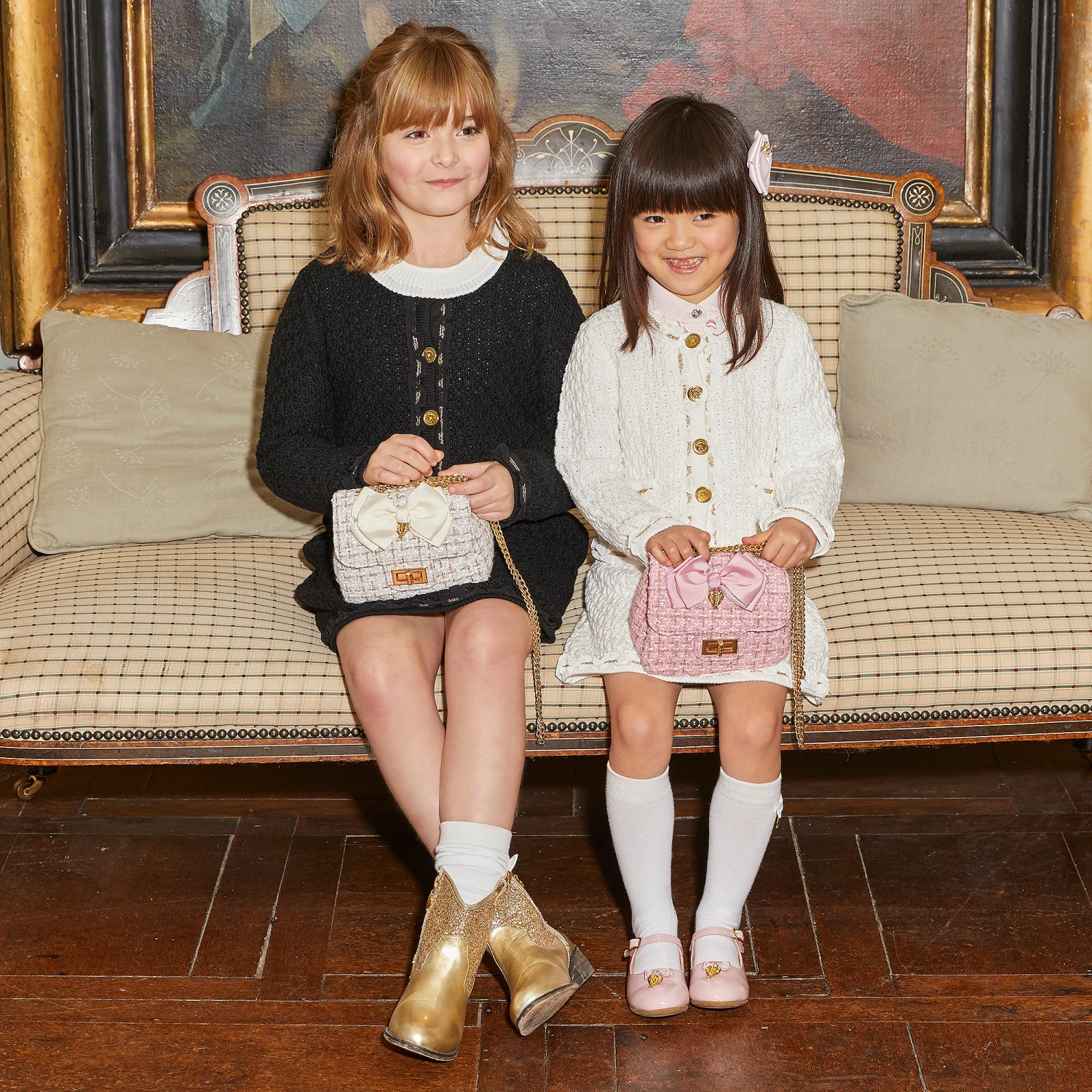 Angel's Face Girls Black Knitted Skirt 2 Angel's Face Girls Black Knitted Skirt - Image 2