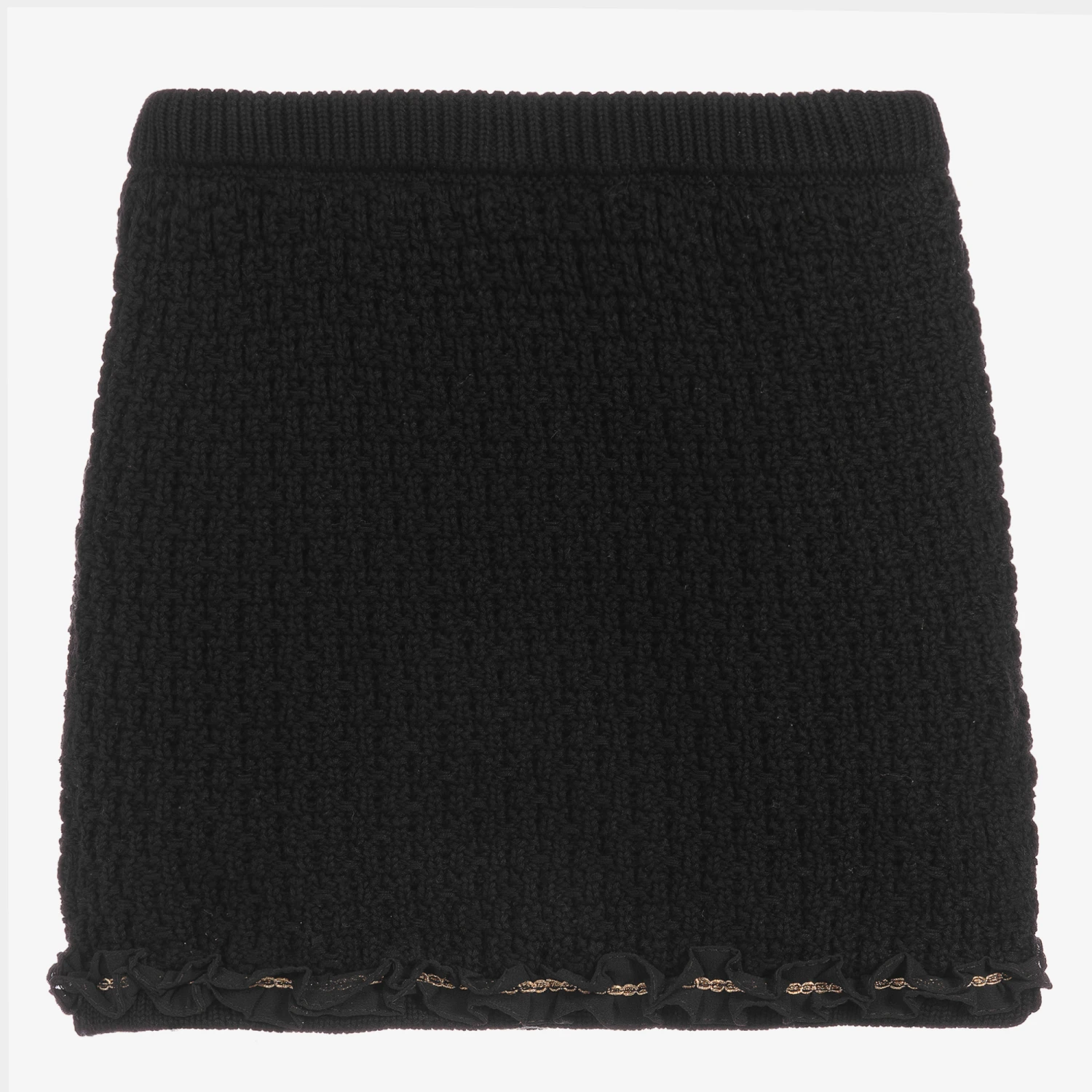 Angel's Face Girls Black Knitted Skirt 3 Angel's Face Girls Black Knitted Skirt - Image 3