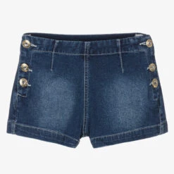 Angel's Face Girls Indigo Blue Denim Shorts