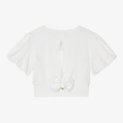 Angel's Face Girls White Cotton Logo Top -Deals Whimsy Collection Store angel s face girls white cotton logo top 483725 65d572e0cce9c5d89dbfd704ad6936d2908e7b2b