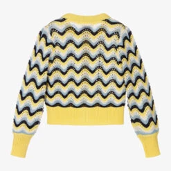 Angel's Face Girls Yellow & Blue Knitted Cotton Cardigan -Deals Whimsy Collection Store angel s face girls yellow blue knitted cotton cardigan 483749 6fd39b60744ab04b1a510537f921024f6324ec81