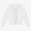 Angel's Face White Cotton Knit Cardigan