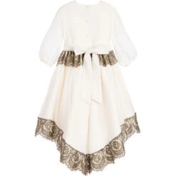 Aristocrat Kids Ivory Silk Handmade Dress -Deals Whimsy Collection Store aristocrat kids ivory silk handmade dress 146974 b173b1f5d55db46d00179e56101e3dc075dd3a36