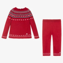 Artesanía Granlei Girls Red Knit Trouser Set -Deals Whimsy Collection Store artesania granlei girls red knit trouser set 471028 ad9f0f4fa2ca032e8bff8afad747bc06b6e420bd
