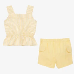 Babidu Girls Yellow Cotton Shorts Set -Deals Whimsy Collection Store babidu girls yellow cotton shorts set 445037 6cac28b542e7b61d06a466f7083358b9a0f19e50
