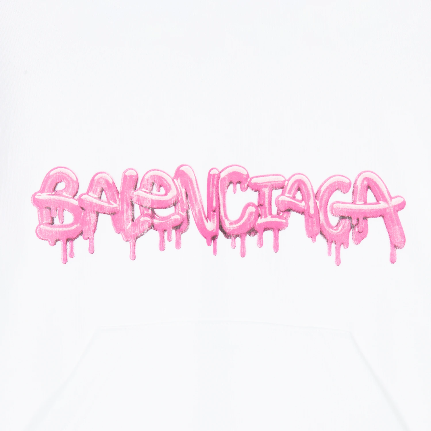 Balenciaga White Slime Logo Hoodie 3 Balenciaga White Slime Logo Hoodie - Image 3