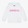 Balenciaga White Slime Logo Hoodie