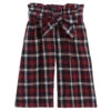 Balloon Chic Blue & Red Tartan Culottes
