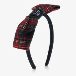 Balloon Chic Girls Blue & Red Hairband