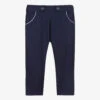 Beatrice & George Girls Blue Cotton Trousers