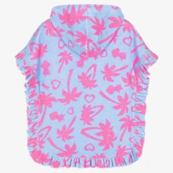 Billieblush Girls Blue & Pink Palm Hooded Towel -Deals Whimsy Collection Store billieblush girls blue pink palm hooded towel 502438 b7372a08539e122d9c9fc606b23706d32512efb5