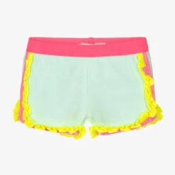 Billieblush Girls Blue Towelling Shorts