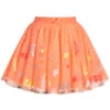 Billieblush Girls Orange Tulle Skirt
