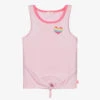 Billieblush Girls Pink Cotton Vest Top