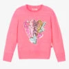 Billieblush Girls Pink Knitted Sweater