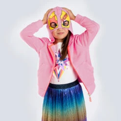 Billieblush Girls Pink Masked Zip-Up Top -Deals Whimsy Collection Store billieblush girls pink masked zip up top 406548 46d0e9b1eb91f331c6a3dad2c9fcb97576f28708