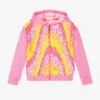 Billieblush Girls Pink Sequinned Zip-Up Top