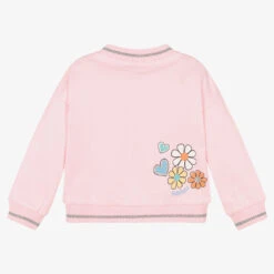 Boboli Girls Pink Cotton Zip-Up Top -Deals Whimsy Collection Store boboli girls pink cotton zip up top 489050 b073032f40d85b038e53f76e544aa4e793389eb3