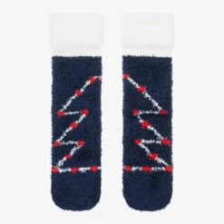 Boboli Navy Blue Christmas Socks