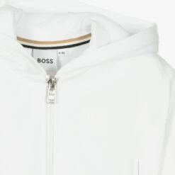 BOSS Girls White Logo Zip-Up Hoodie 7 BOSS Girls White Logo Zip-Up Hoodie -Deals Whimsy Collection Store boss girls white logo zip up hoodie 504788 4cadb60953d62eaca9febd25d9ca305a4b0a659f