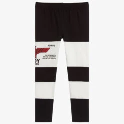 BOY London Black & White Cotton Leggings