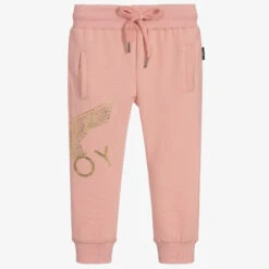 BOY London Pink Cotton Joggers