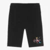 Calvin Klein Jeans Black Rainbow Logo Shorts
